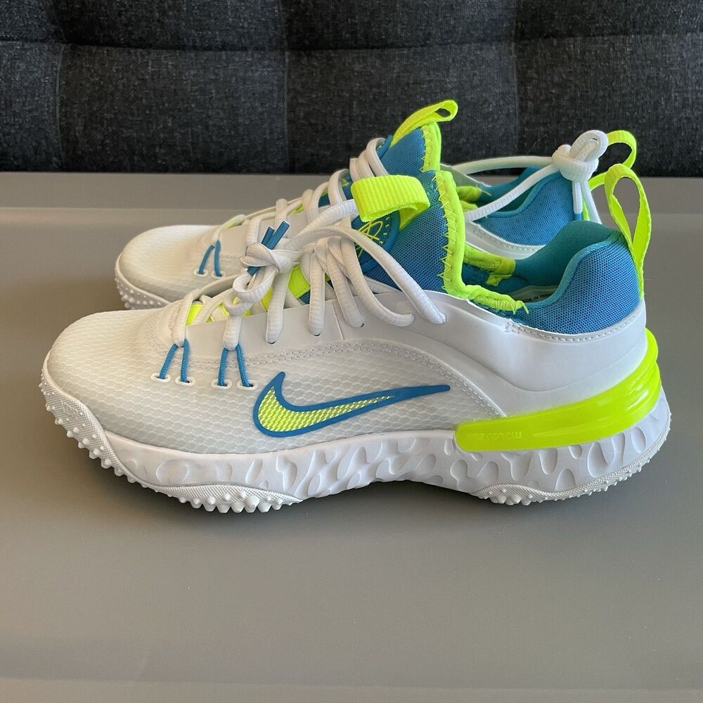 Nike Huarache 9 Elite TF LAX SE Lacrosse Shoes Turf Cleats Mens 5 FV6148-100 NBY